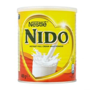 NESTLE NIDO INSTANT FULL CREAM MILK POWDER (WHITE CAP) 400G