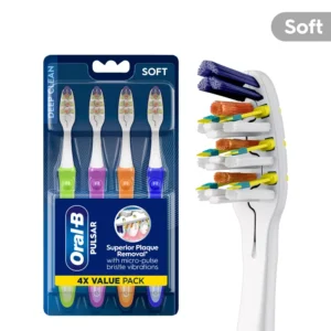 Oral-B Pulsar Expert Clean Battery Powered Toothbrush Soft Bristles