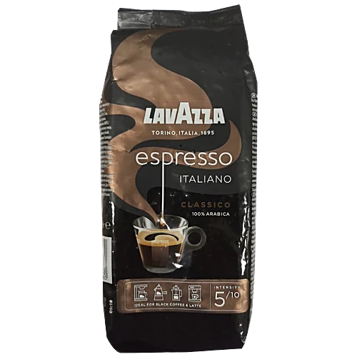 Lavazza Classico Espresso Italiano Roasted Coffee Beans - 100% Arabica, 250 g Pouch