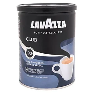Lavazza Club Ground Coffee Powder - 100% Arabica, 250 g Tin